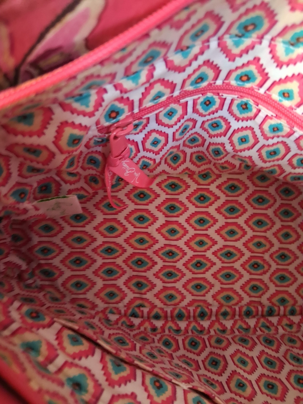 Vera Bradley Call Me Coral Stephanie Quilted Floral Shoulder Bag - Picture 5 of 9